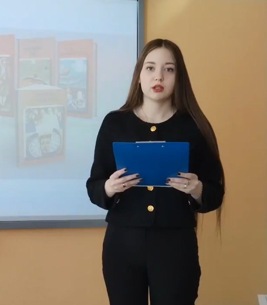 Алена Распутина исполняет фрагмент рассказа «Билет в детство» (1-е место в младшей возрастной группе, номинация «Классика»)
